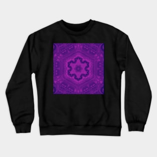 Metatronic Motion - Electric Purple Duo Tone Crewneck Sweatshirt